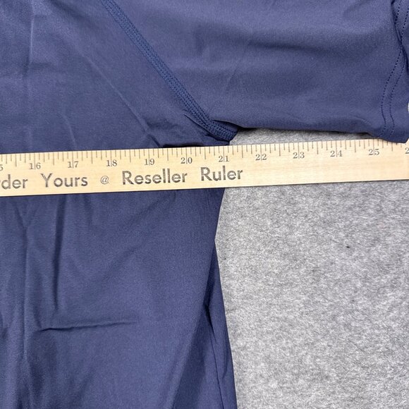 Vaiden T Shirt Mens Medium Blue Navy Gym Training Performance Athleisure - Picture 10 of 11